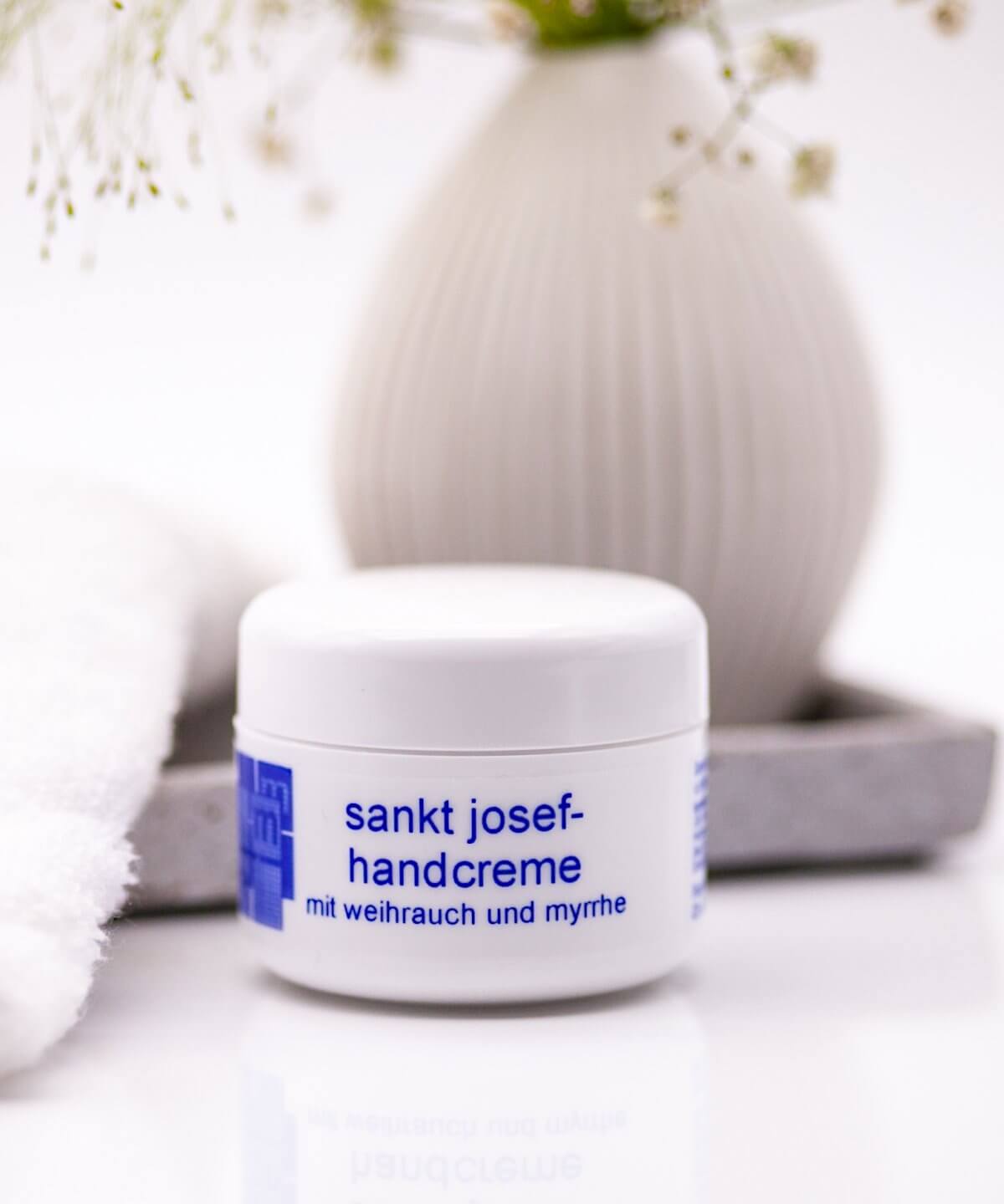 Sankt Josef Handcreme mit Weihrauch und Myrrhe
